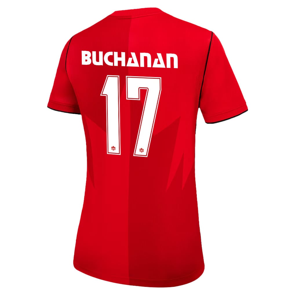 Kadeisha Buchanan 17 Women's Canada National Team 2026 Home Jersey - Red