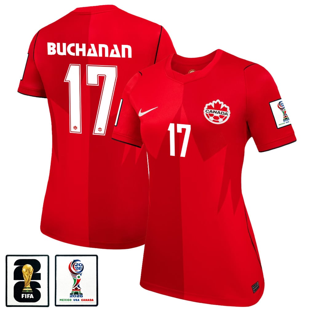 Kadeisha Buchanan 17 Women's Canada National Team 2026 Home Jersey - Red