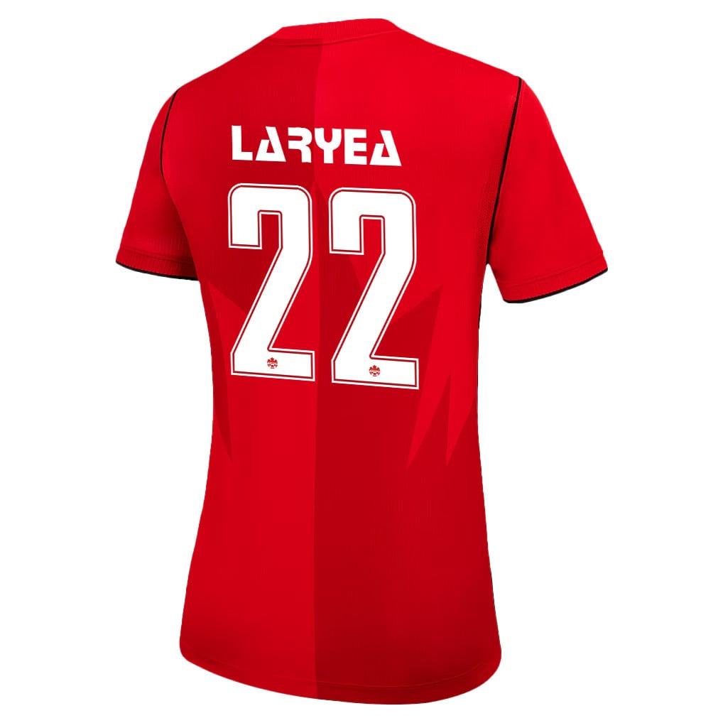Richie Laryea 22 Women's Canada National Team 2026 Home Jersey - Red