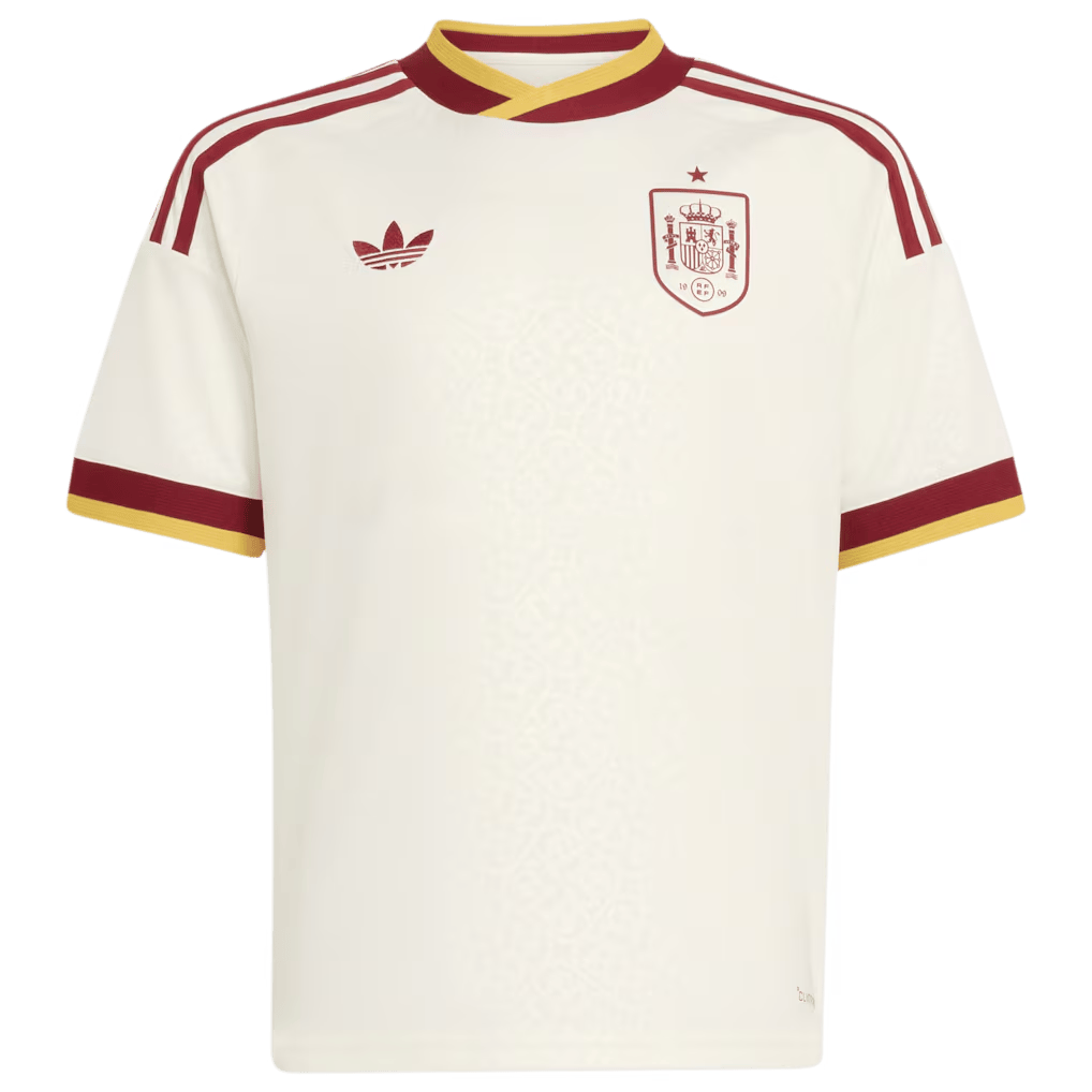 Spain National Team 2026 Youth Away Jersey - White