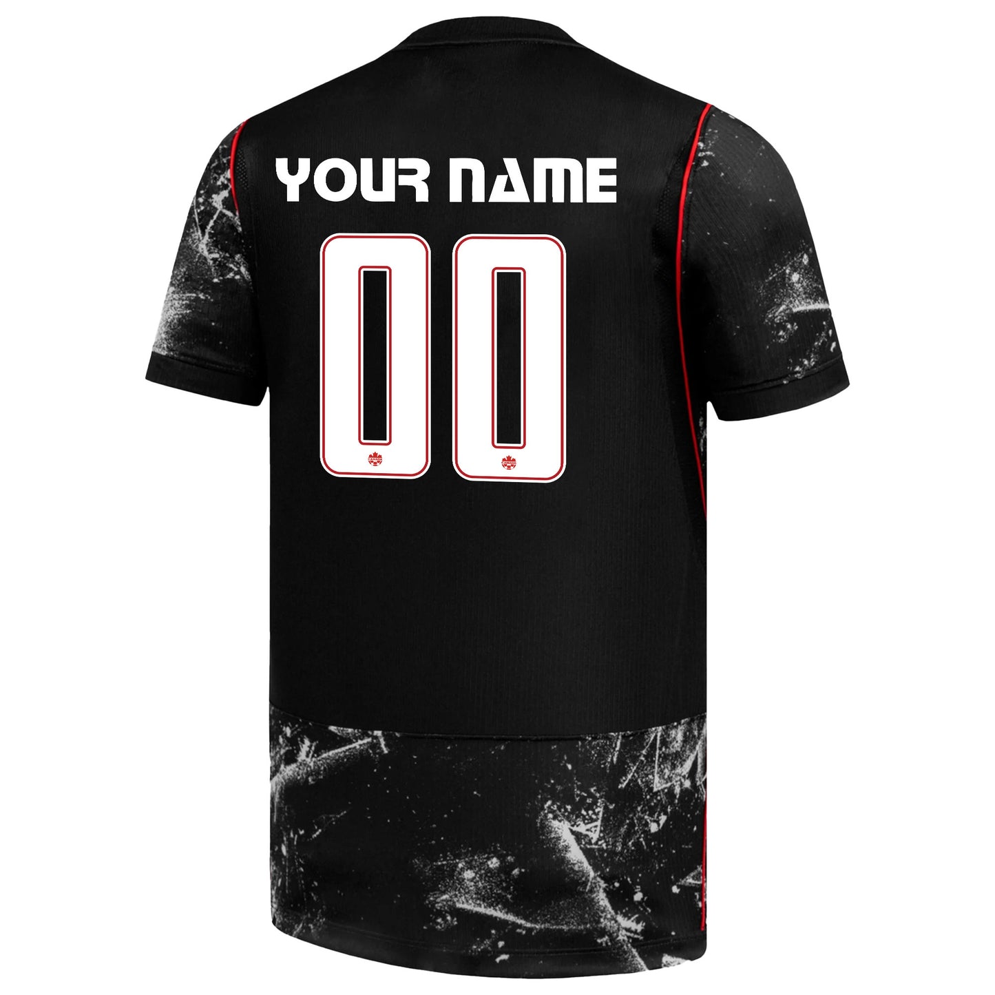 Canada National Team 2026 Youth Personalized Away Jersey - Black