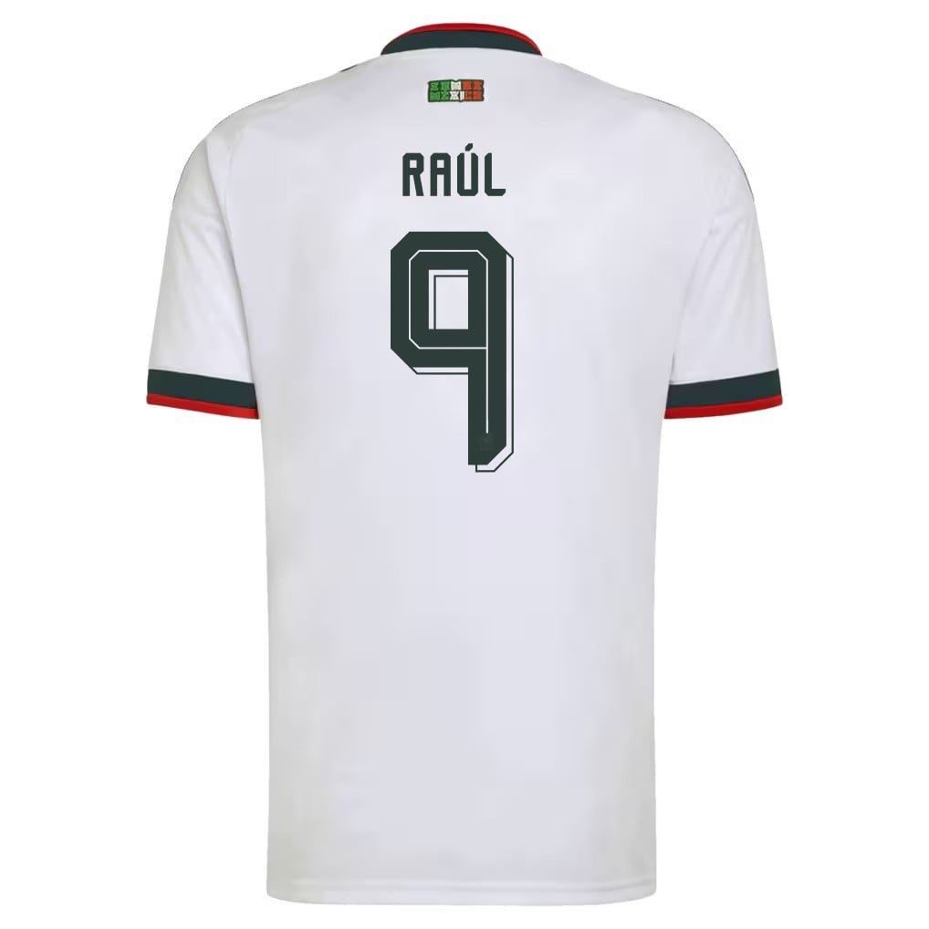 Raúl Jiménez 9 Mexico National Team 2026 Away Jersey - White, Men