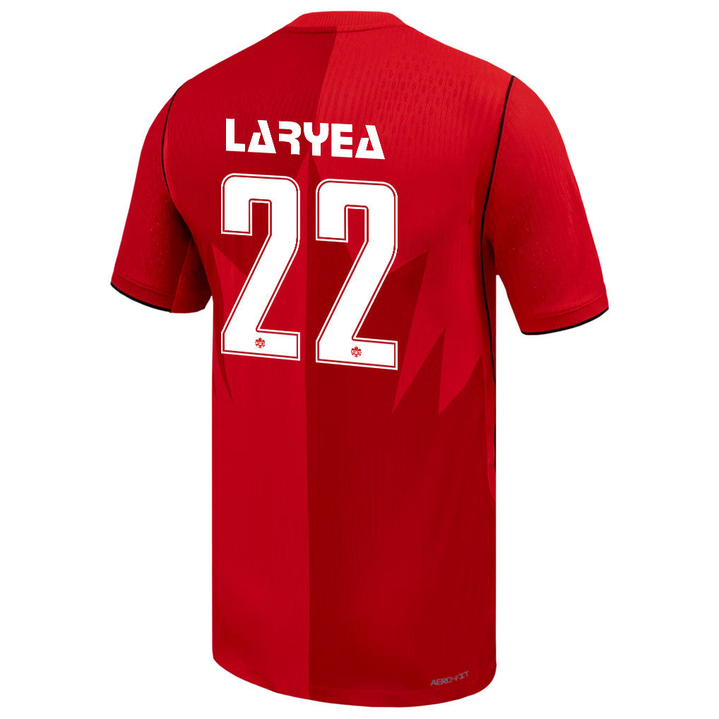 Richie Laryea 22 Canada National Team 2026 Home Jersey - Red, Men