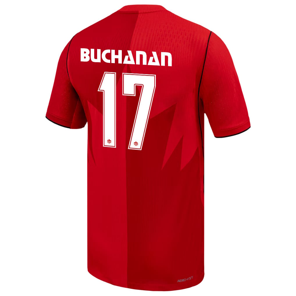 Kadeisha Buchanan 17 Canada National Team 2026 Home Jersey - Red, Men