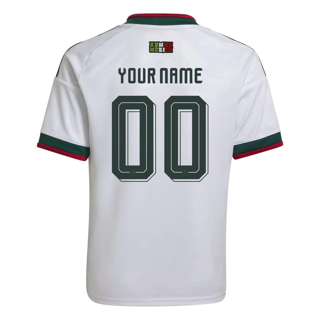 Mexico National Team 2026 Youth Away Jersey - White
