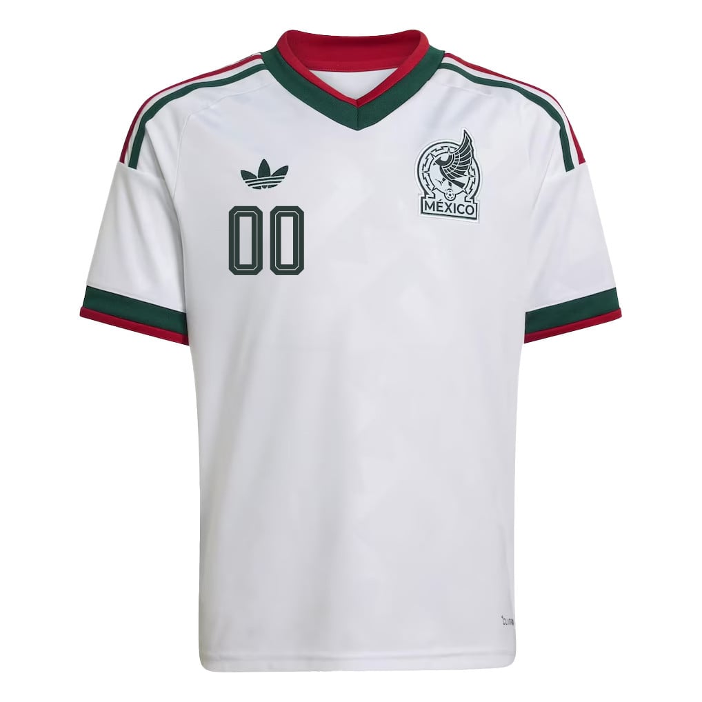 Mexico National Team 2026 Youth Away Jersey - White