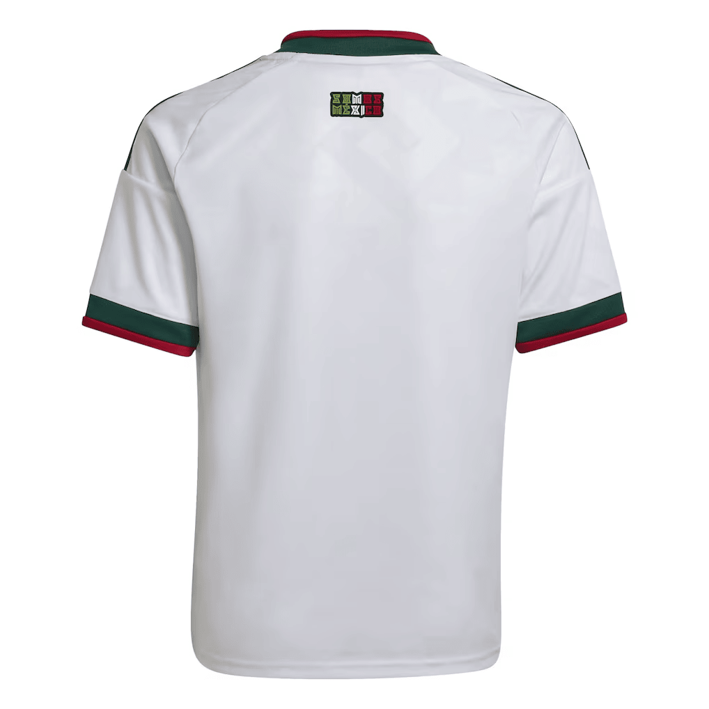 Mexico National Team 2026 Youth Away Jersey - Personalized - White