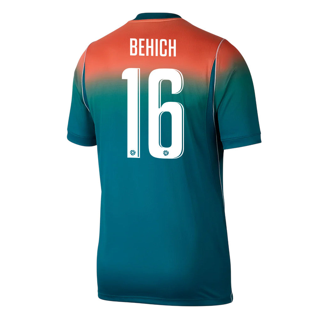 Aziz Behich 16 Australia National Team 2026 Away Jersey - Teal, Men