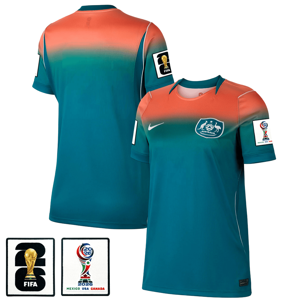 Australia National Team 2026 Women's Away Jersey - Teal