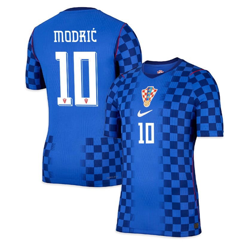 Luka Modrić 10 Croatia National Team 2026 Away Jersey - Men, Blue