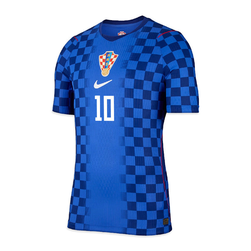 Luka Modrić 10 Croatia National Team 2026 Away Jersey - Men, Blue