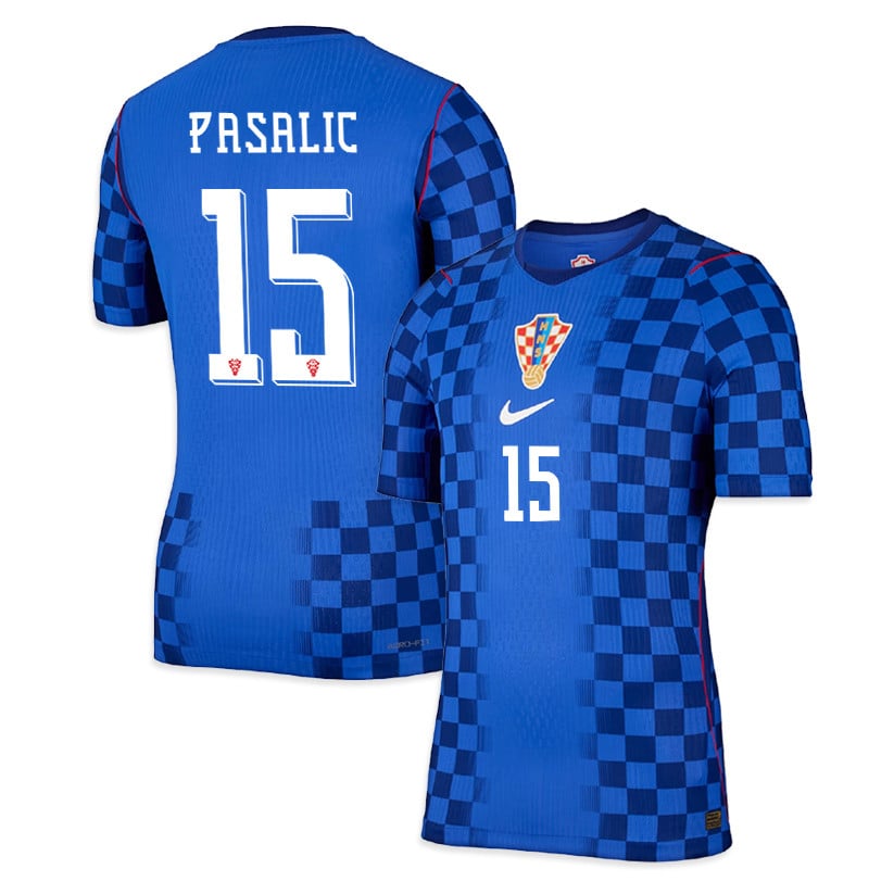 Mario Pasalic 15 Croatia National Team 2026 Away Jersey - Men, Blue