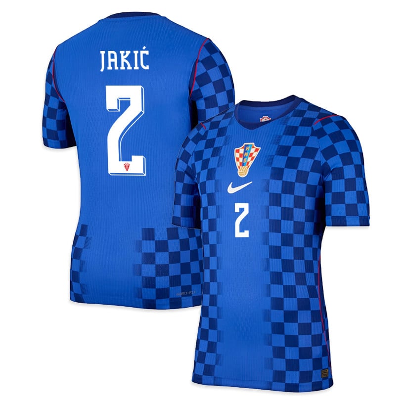 Kristijan Jakić 2 Croatia National Team 2026 Away Jersey - Men, Blue