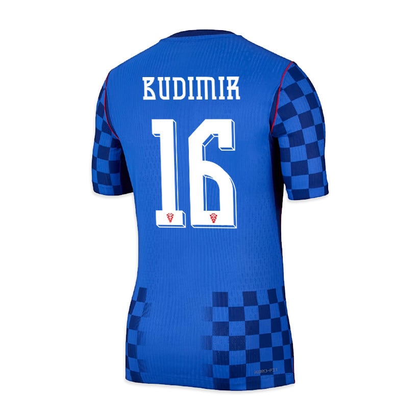 Ante Budimir 16 Croatia National Team 2026 Away Jersey - Men, Blue