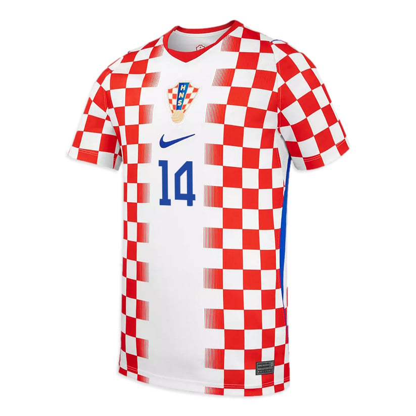 Ivan Perisic 14 Youth Croatia National Team 2026 Home Jersey - White/ Red