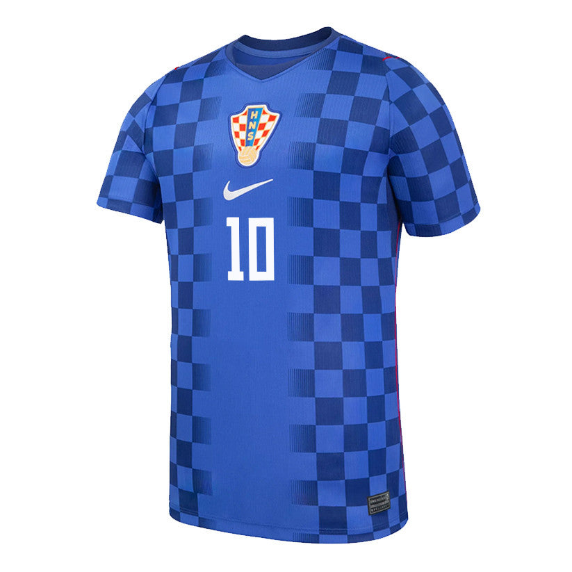 Luka Modrić 10 Youth Croatia National Team 2026 Away Jersey - Blue