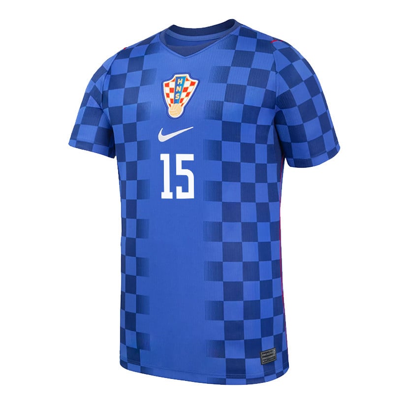 Mario Pasalic 15 Youth Croatia National Team 2026 Away Jersey - Blue