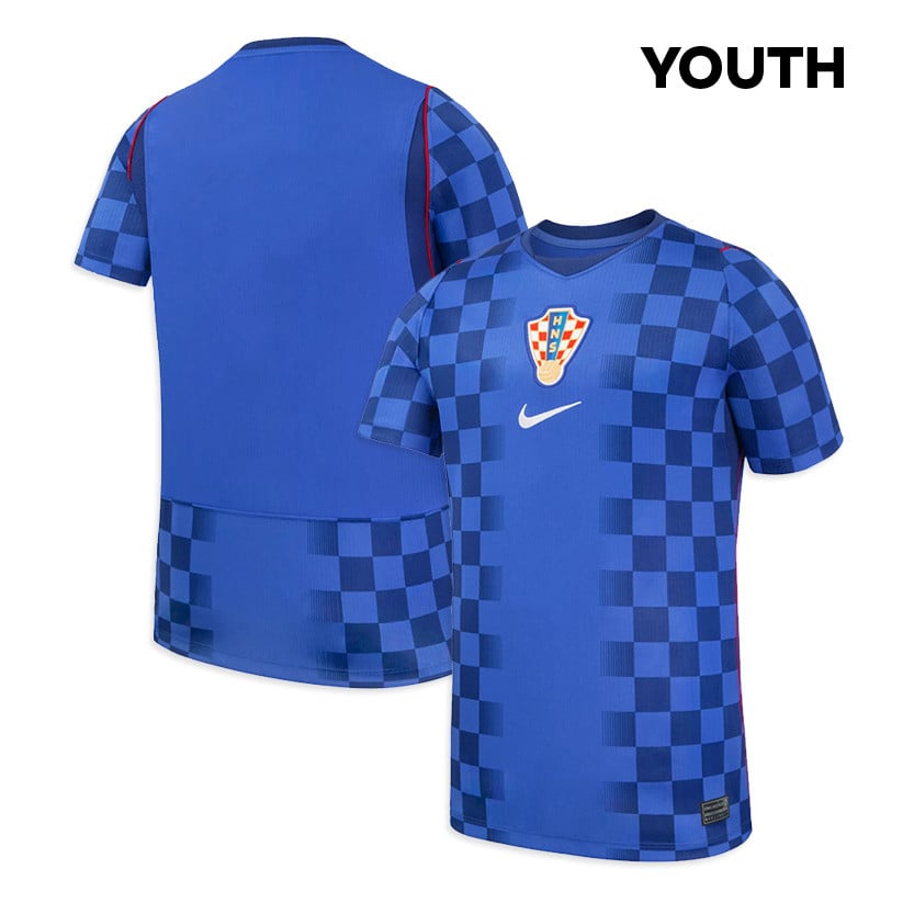Croatia National Team 2026 Youth Away Jersey - Blue