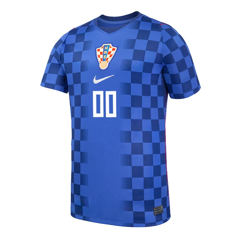 Croatia National Team 2026 Youth Personalized Away Jersey - Blue