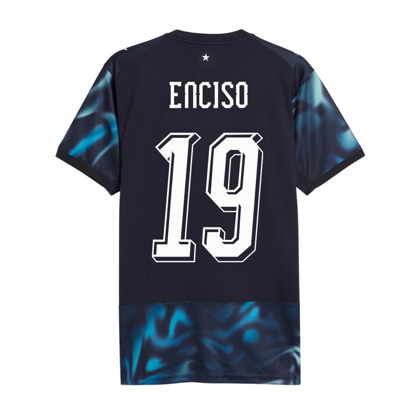 Julio Enciso 19 Paraguay National Team 2026 Away Jersey - Navy, Men