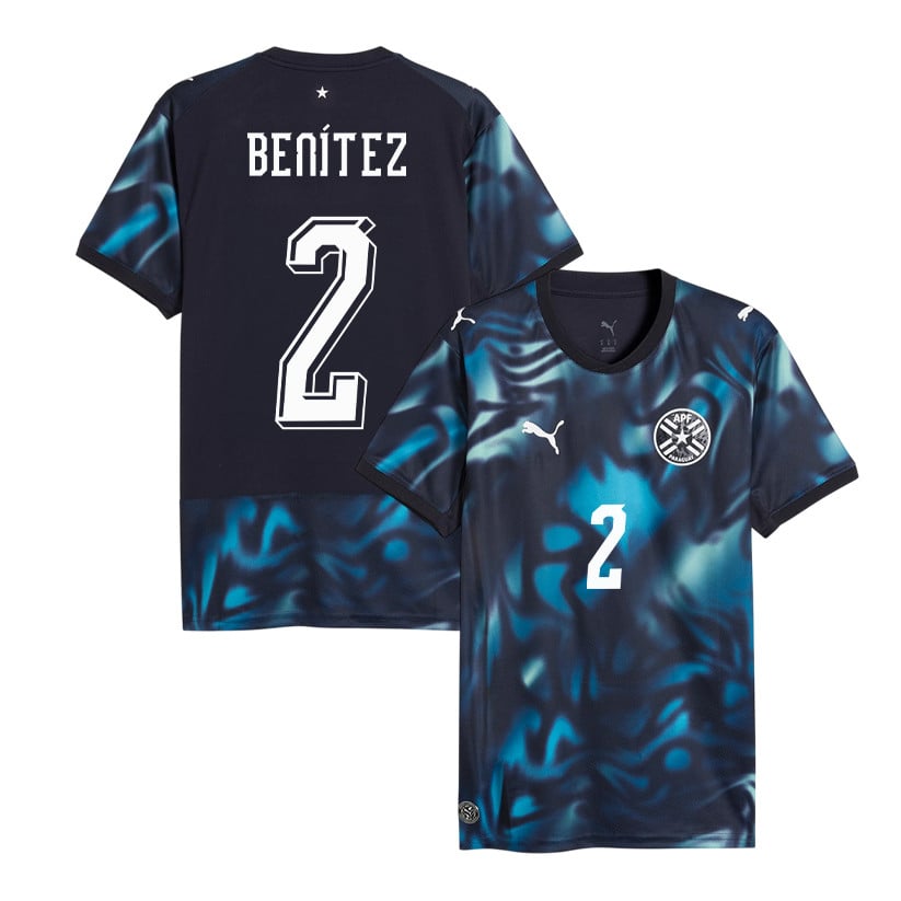 Alan Benítez 2 Paraguay National Team 2026 Away Jersey - Navy, Men