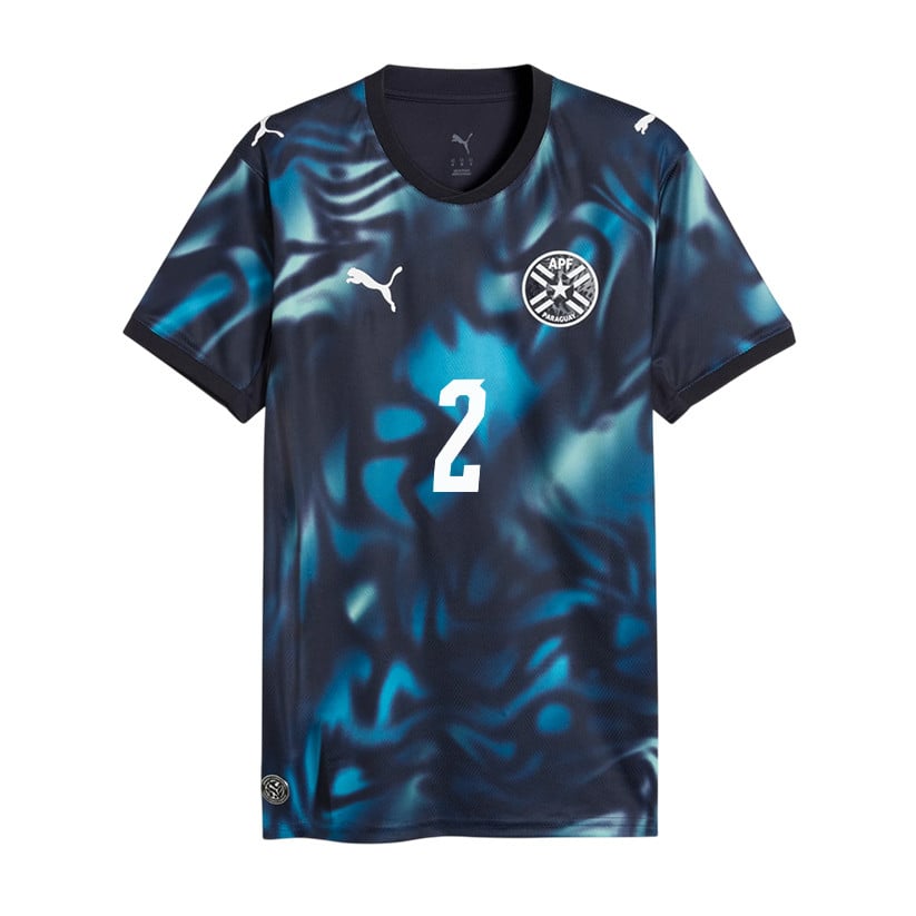 Alan Benítez 2 Paraguay National Team 2026 Away Jersey - Navy, Men