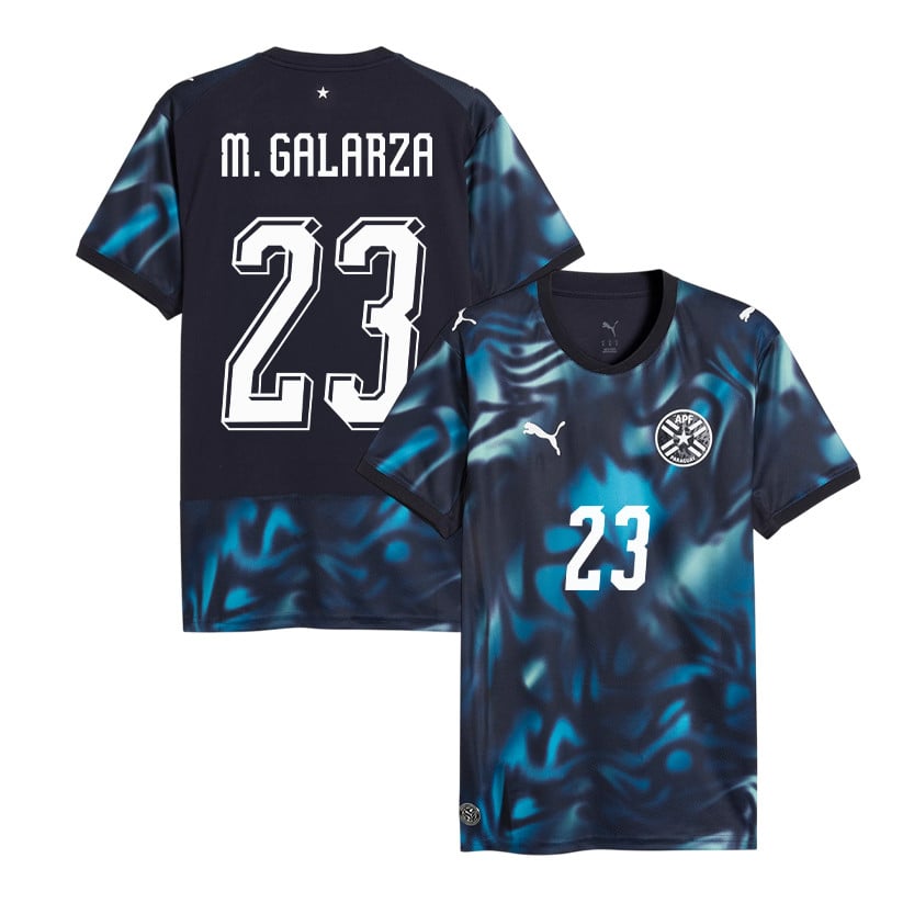 Matías Galarza 23 Paraguay National Team 2026 Away Jersey - Navy, Men