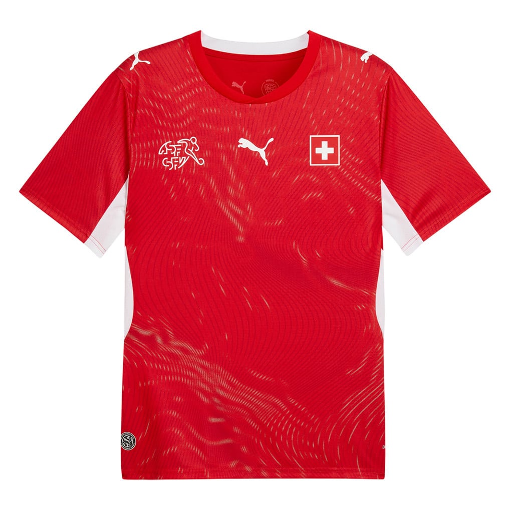 Switzerland National Team 2026 x World Cup Patch Home Jersey - Red, Men