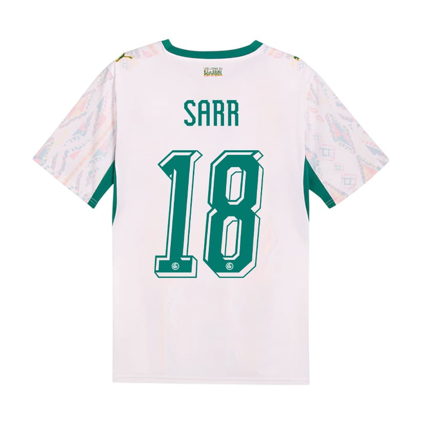 Ismaïla Sarr 18 Senegal National Team 2026 Home Jersey - Men, White