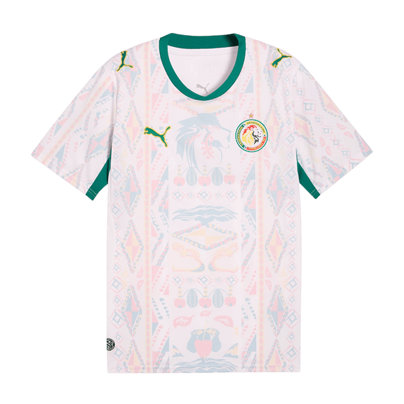 Senegal National Team 2026 x World Cup Patch Home Jersey - Men, White