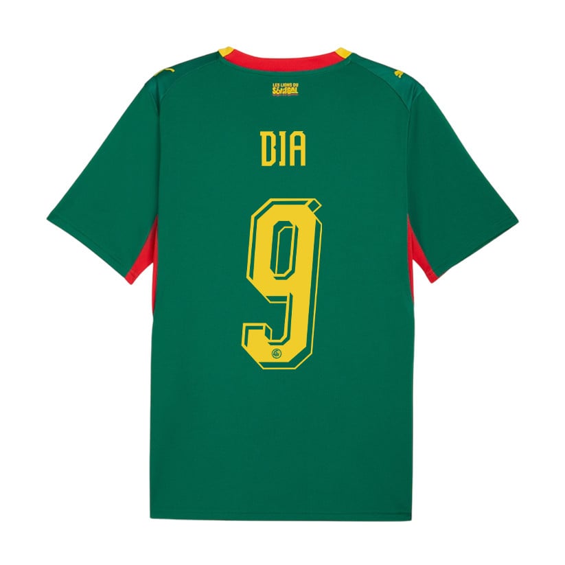 Boulaye Dia 9 Senegal National Team 2026 Away Jersey - Green, Men