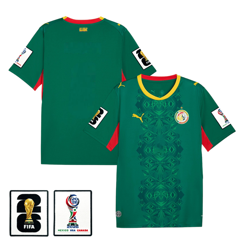 Senegal National Team 2026 x World Cup Patch Away Jersey - Green, Men