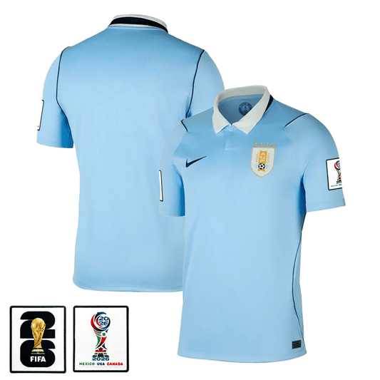 Uruguay National Team 2026 x World Cup Patch Home Jersey - Blue, Men
