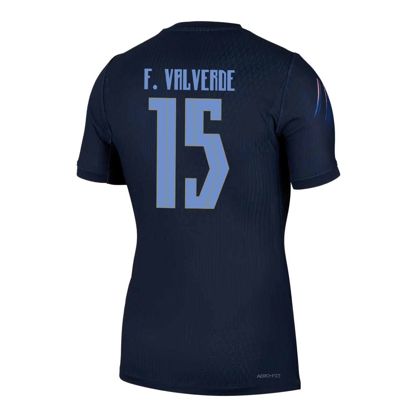 Federico Valverde 15 Uruguay National Team 2026 Away Jersey - Navy, Men