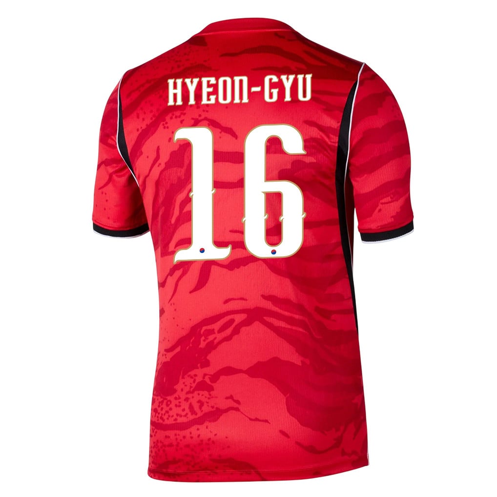 Oh Hyeon-gyu 16 South Korea National Team 2026 Home Jersey - Red, Men