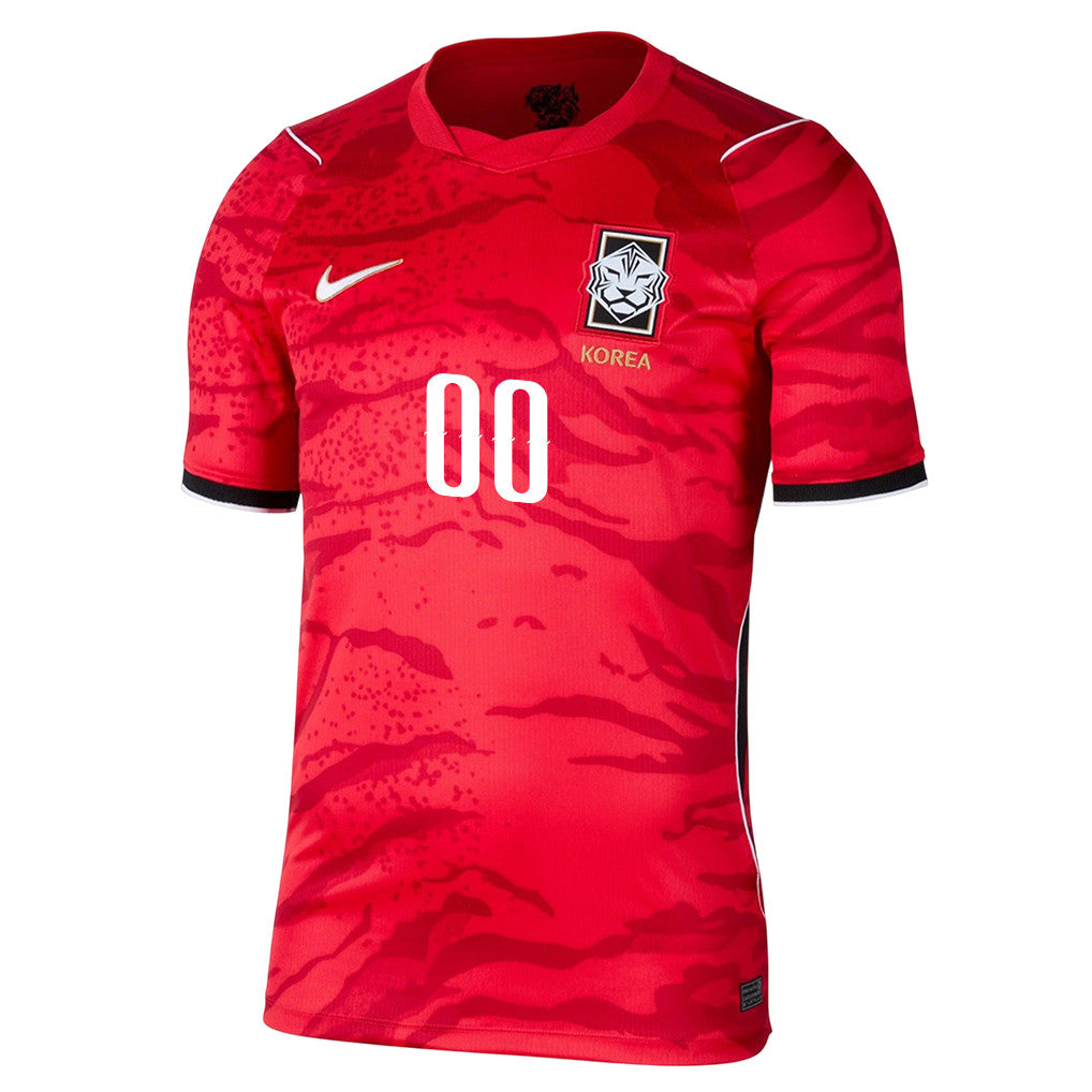South Korea National Team 2026 Personalized Home Jersey - Red, Men