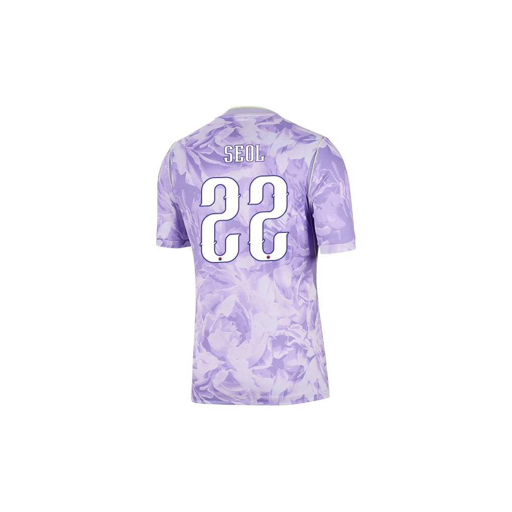 Young-Woo Seol 22 Youth South Korea National Team 2026 Away Jersey - Purple