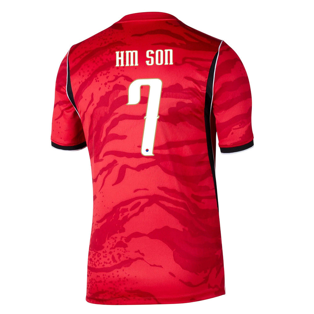 Son Heung-min 7 Youth South Korea National Team 2026 Home Jersey - Red
