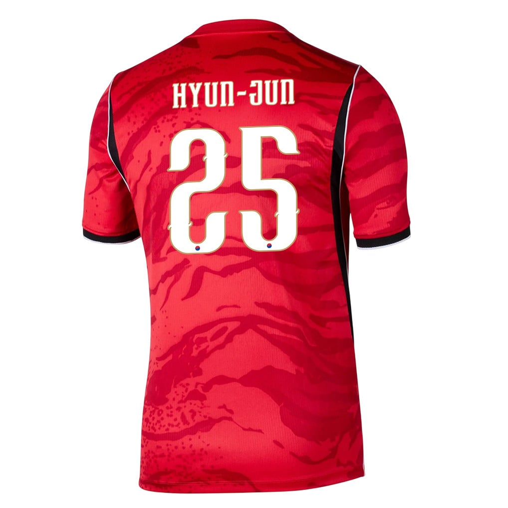Yang Hyun-jun 25 Youth South Korea National Team 2026 Home Jersey - Red