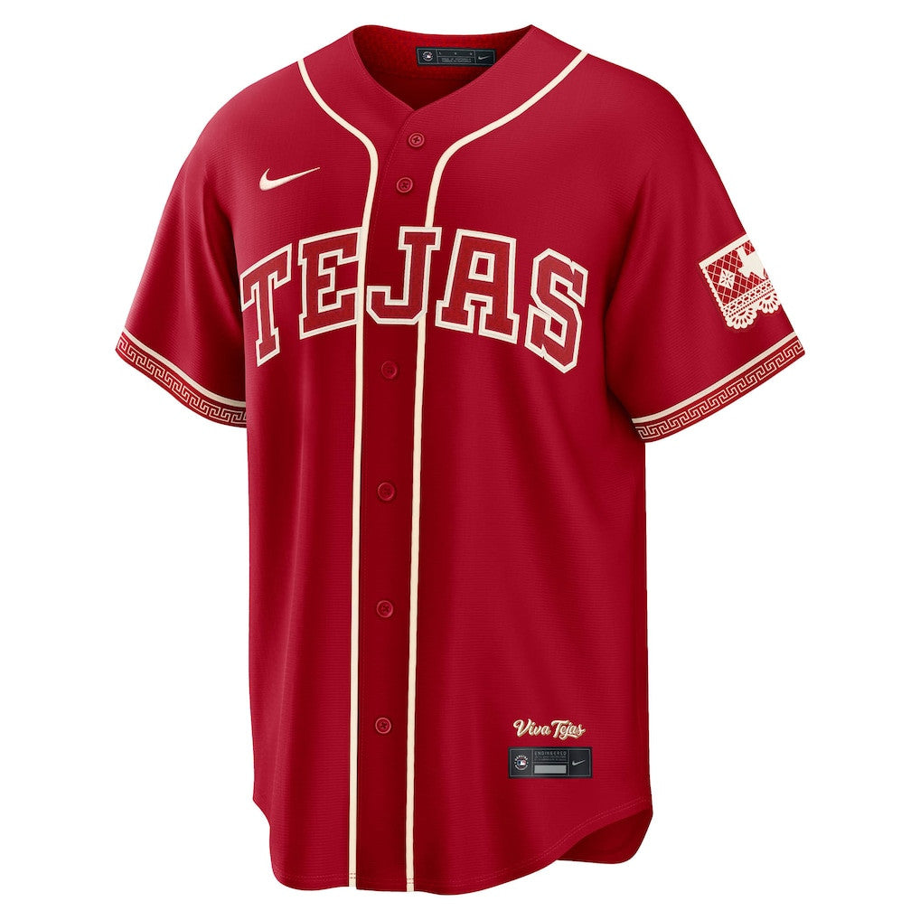 Nathan Eovaldi 17 Texas Rangers 2026 City Connect Jersey - Men, Red