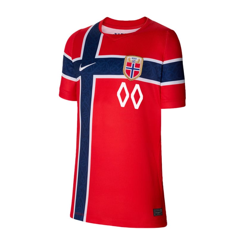Norway National Team 2026 Youth Home Jersey - Personalized - Red