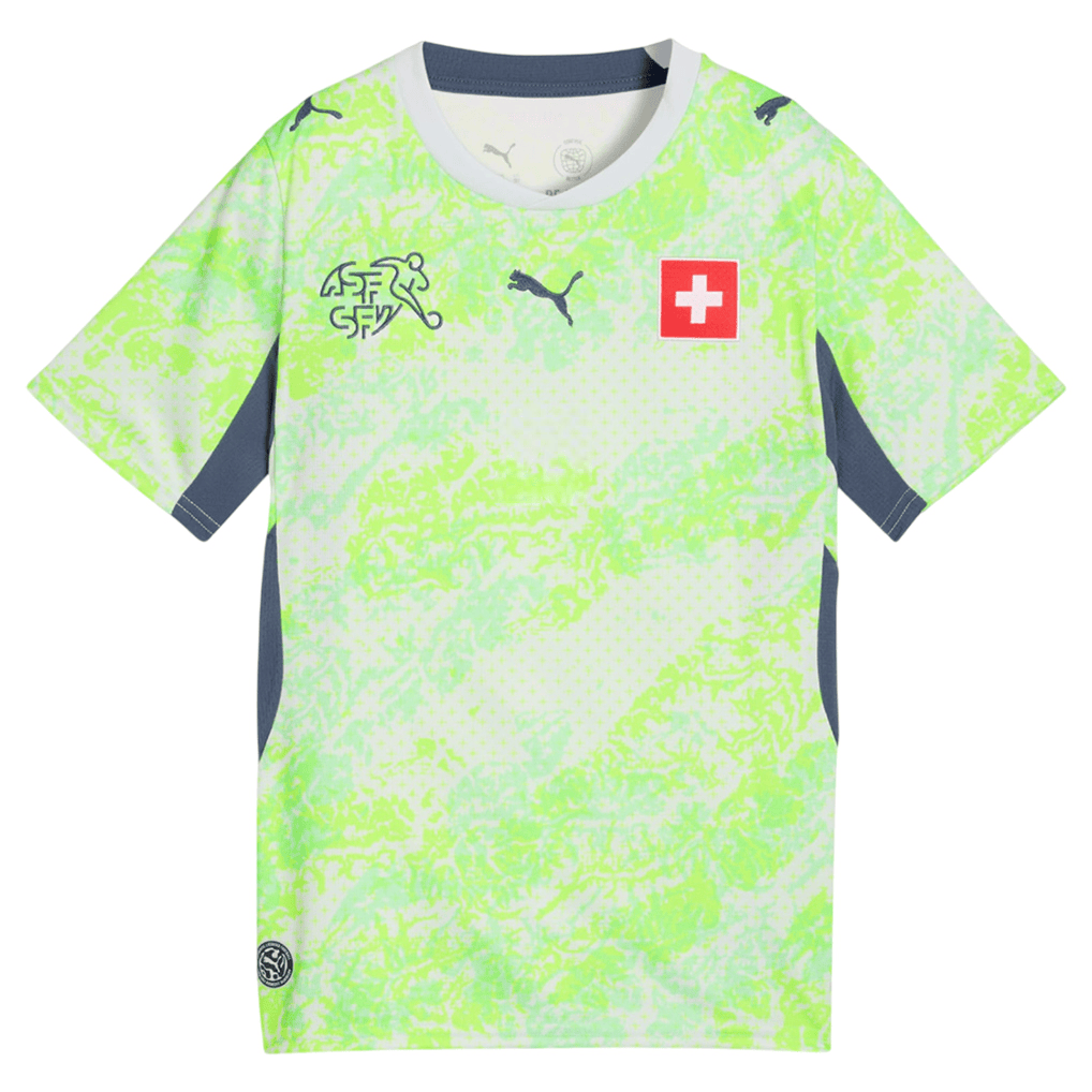 Switzerland National Team 2026 Youth Away Jersey - Green