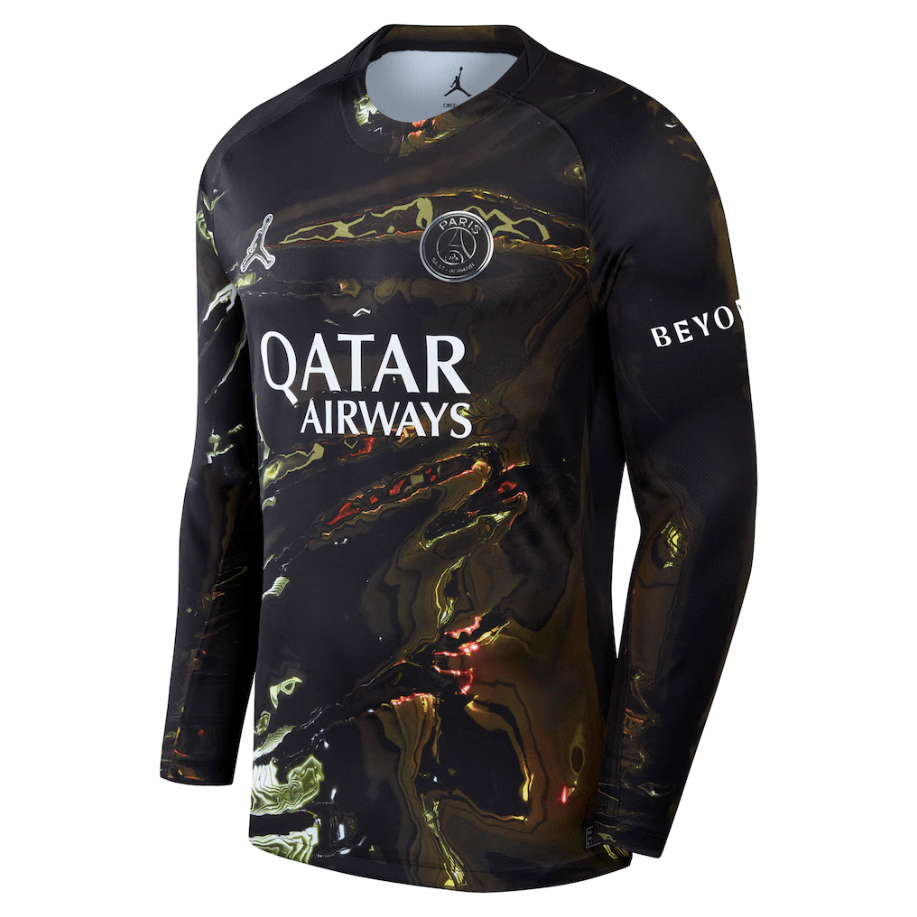 Vitinha 17 PSG Jordan Night Edition 2025/26 League Printing Jersey - Long Sleeve