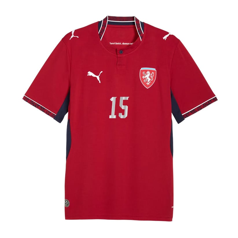 Pavel Sulc 15 Czech Republic National Team 2026 Home Jersey - Red, Men