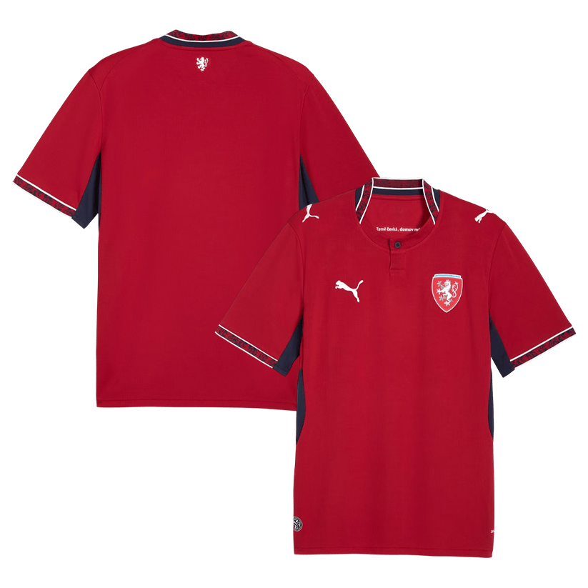 Czech Republic National Team 2026 Home Jersey - Red, Men