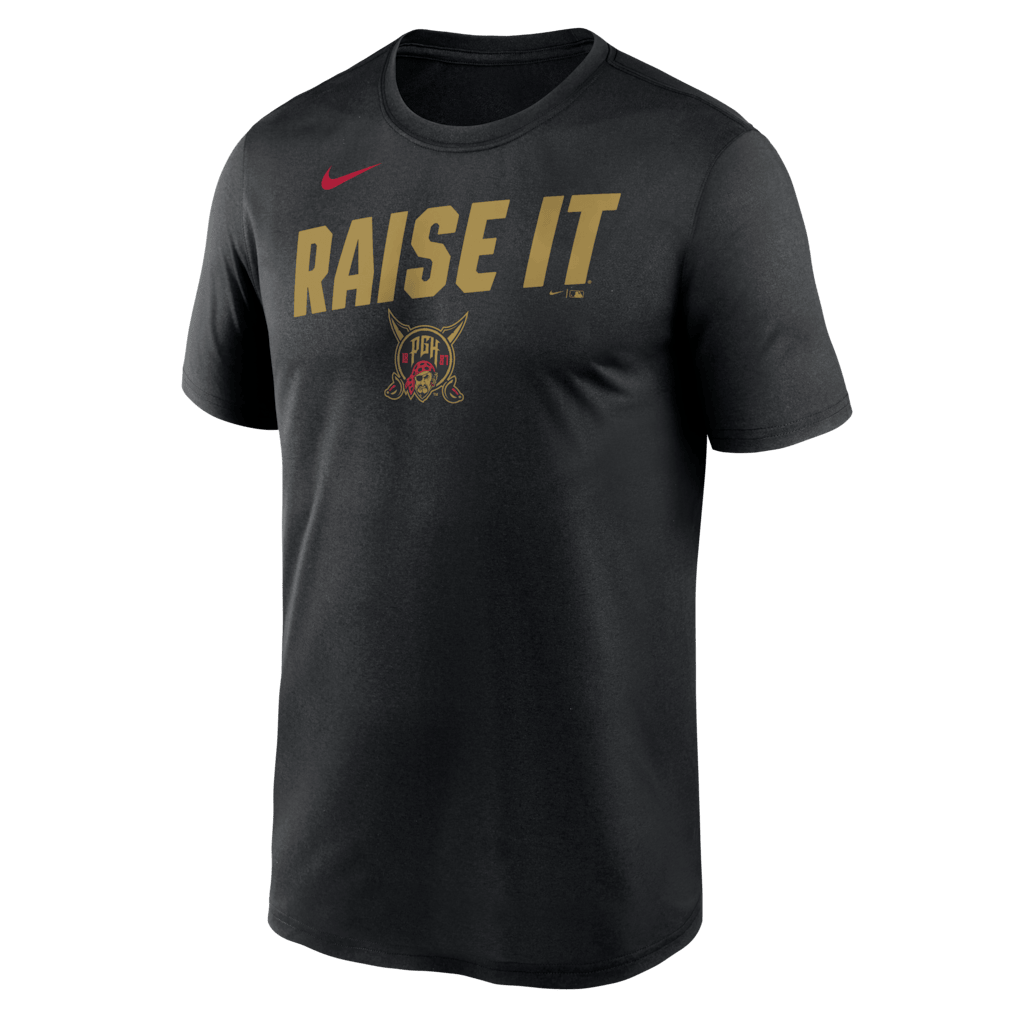 Pittsburgh Pirates 2026 City Connect Team Phrase Script T-Shirt - Black