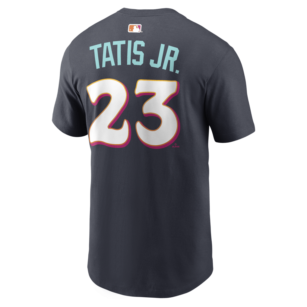 Fernando Tatis Jr. 23 San Diego Padres Black Women's 2026 City Connect T-Shirt