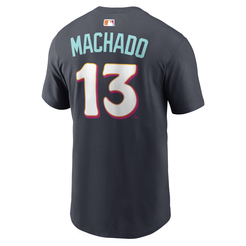 Manny Machado 11 San Diego Padres Black Women's 2026 City Connect T-Shirt