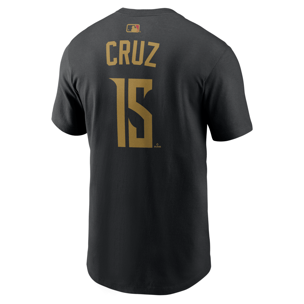Oneil Cruz 15 Pittsburgh Pirates Men's 2026 City Connect T-Shirt - Black