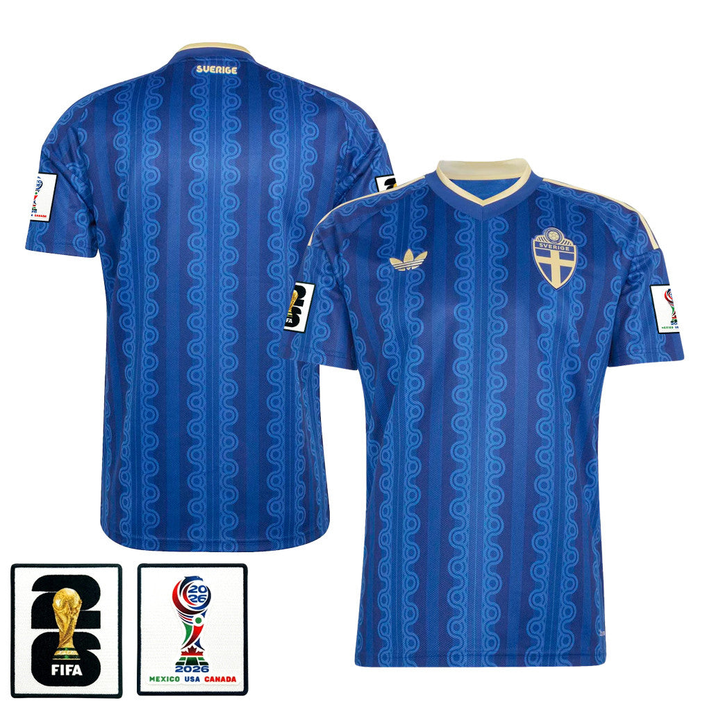Sweden National Team 2026 Away Jersey - Blue, Men